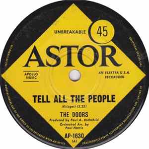 The Doors - Tell All The People mp3