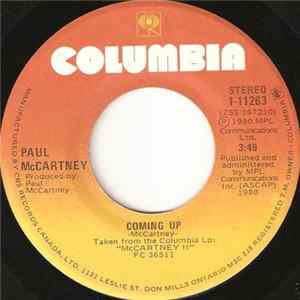 Paul McCartney - Coming Up mp3