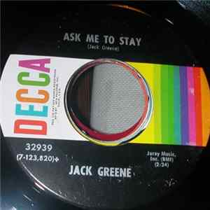 Jack Greene - Ask Me To Stay mp3